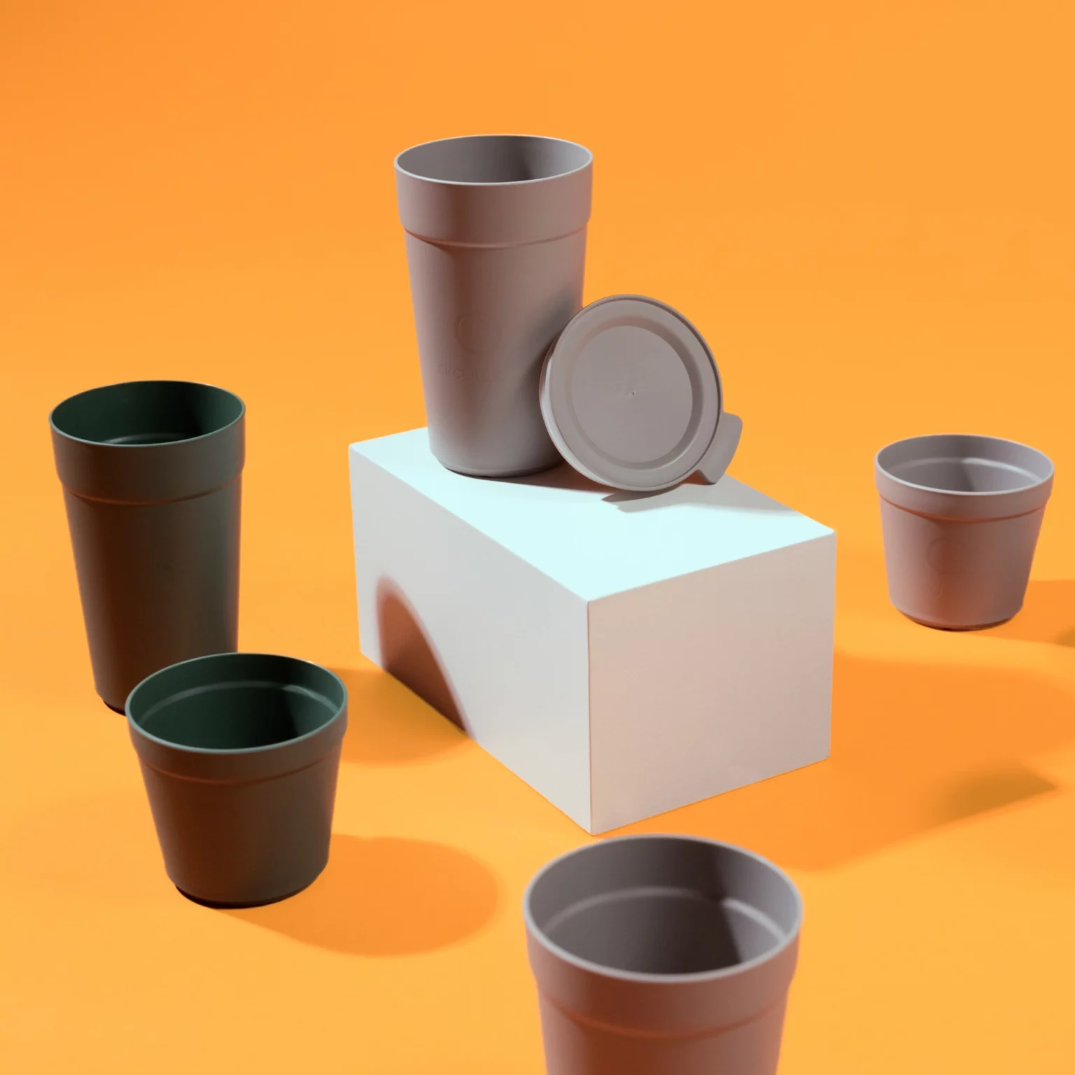 herbruikbare koffiebekers