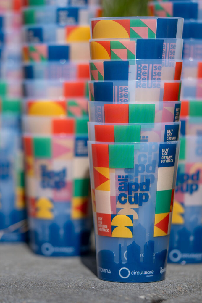 APD-CUP herbruikbare bekers hardcups