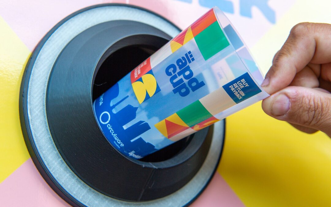 APD-CUP herbruibare bekers en inleversysteem