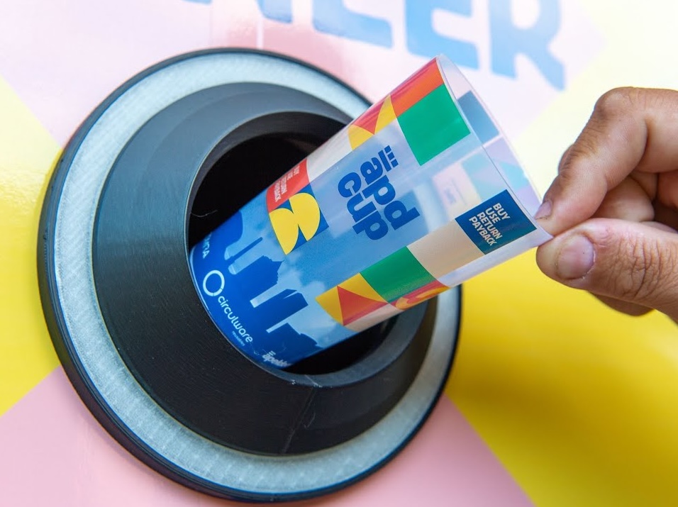 Herbruikbare bekers APD-cup