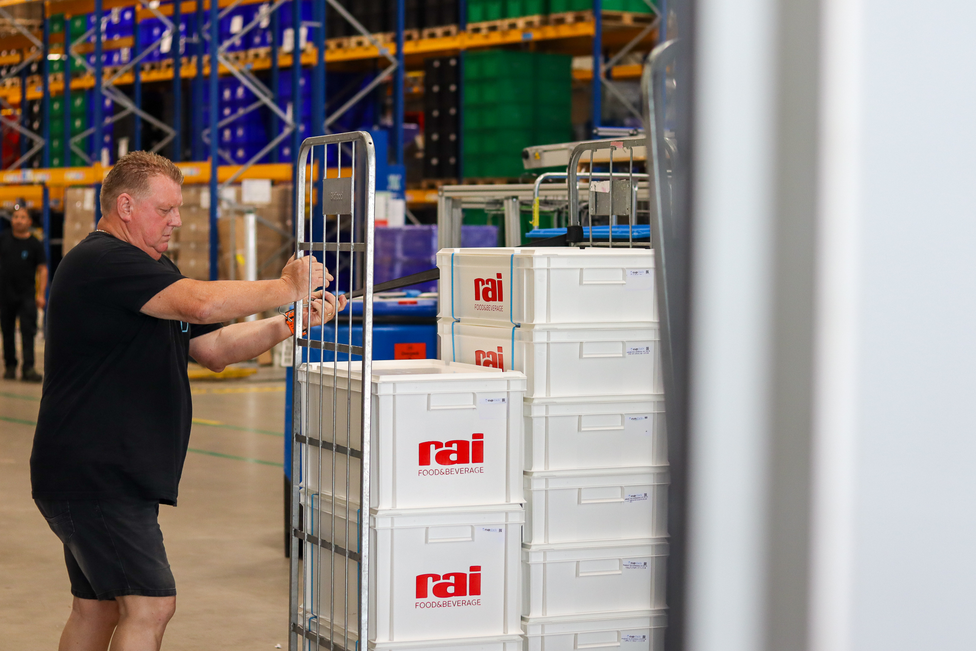 Logistiek herbruikbare bekers voor evenementenlocatie RAI Amsterdam